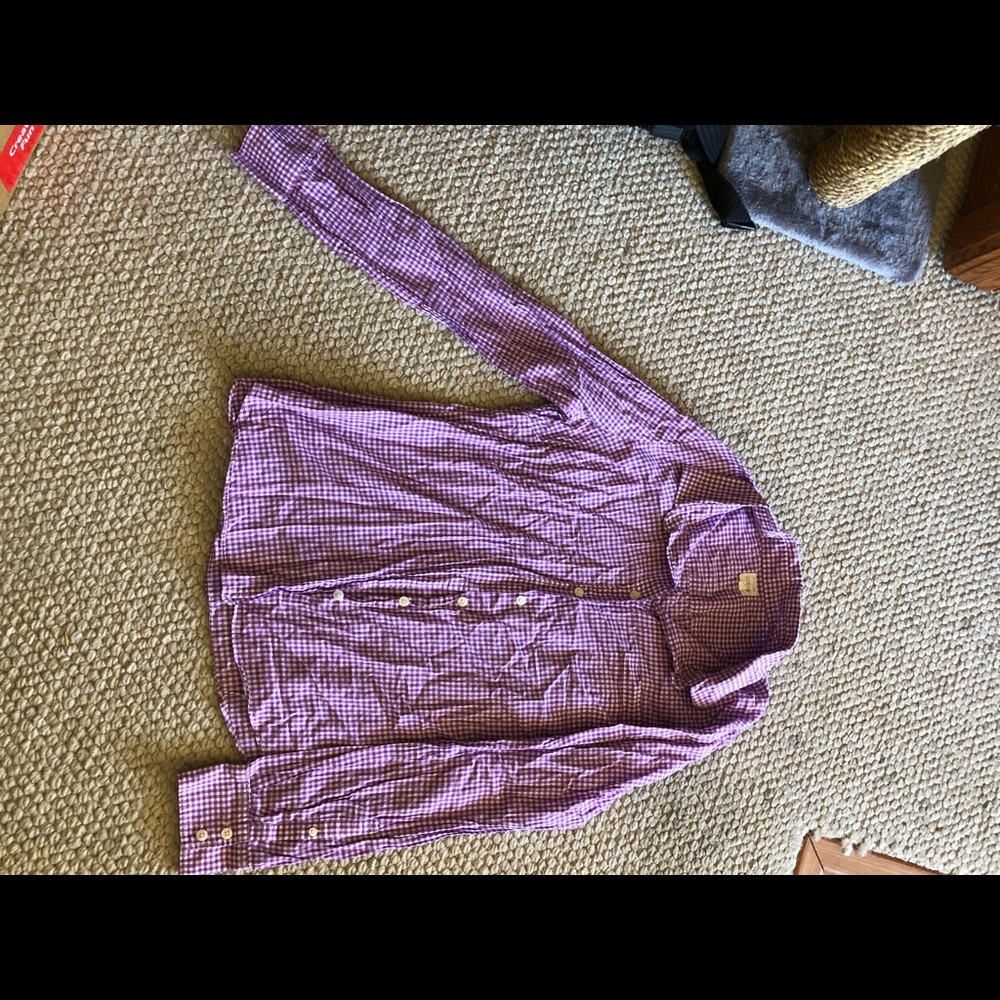 J. Crew Gingham Button shirt